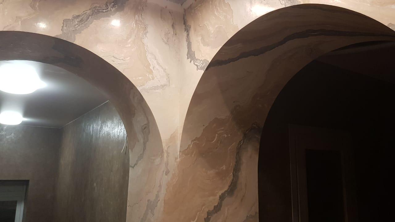 Искусственный мармор. Arcobaleno Stucco veneziano, La lucentezza